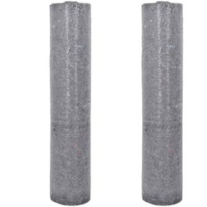 vidaXL Antislip schildersvlies 2 st 2532 cm 220 g/m² grijs