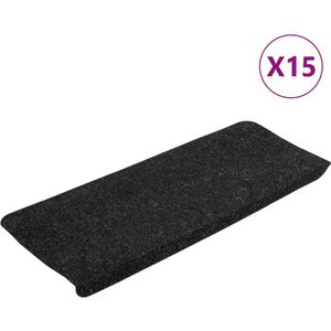 vidaXL-Trapmatten-zelfklevend-15-st-65x24,5x3,5-cm-antracietkleurig