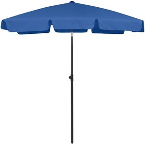 VidaXL Strandparasol 180x120 cm - Azuurblauw