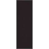 vidaXL Deurmat 60x180 cm zwart