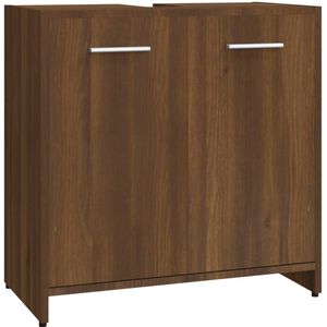 VidaXL-Badkamerkast-60x33x60-cm-bewerkt-hout-bruin-eikenkleur