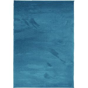 vidaXL Vloerkleed OVIEDO laagpolig 120x170 cm turquoise