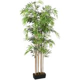 vidaXL-Kunstplant-bamboe-500-bladeren-80-cm-groen