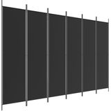 vidaXL-Kamerscherm-met-6-panelen-300x200-cm-stof-zwart