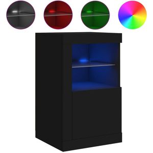 VidaXL-Dressoir-met-LED-verlichting-41x37x67-cm-zwart