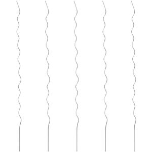 VidaXL Plantenstok Spiraal 110 cm - Gegalvaniseerd Staal - 5 st