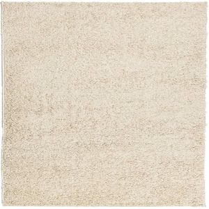 vidaXL-Vloerkleed-shaggy-hoogpolig-modern-200x200-cm-goudkleurig