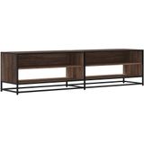 vidaXL Tv-meubel 180,5x40x46 cm bewerkt hout bruin eikenkleurig