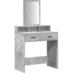 vidaXL Kaptafel met Laden - Betonnen Grijs 79x41x140 cm