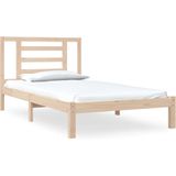 vidaXL Bedframe zonder matras massief grenenhout 90x200 cm