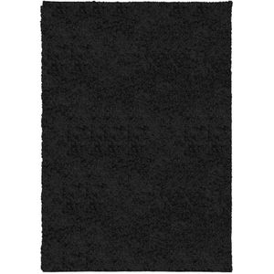vidaXL-Vloerkleed-PAMPLONA-shaggy-hoogpolig-modern-160x230-cm-zwart