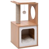 vidaXL Kattenkrabpaal met sisal krabmat 60 cm