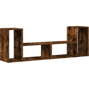 vidaXL Tv-meubelen 2 st 75x30x50 cm bewerkt hout gerookt eikenkleurig