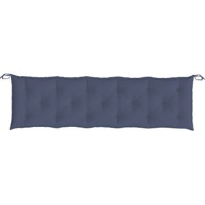 vidaXL Tuinbankkussen 180x50x7 cm oxford stof marineblauw