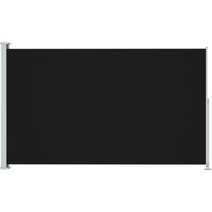 VidaXL Uittrekbaar Tuinscherm 200x300 cm Zwart