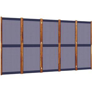 vidaXL-Kamerscherm-met-5-panelen-350x180-cm-donkerblauw