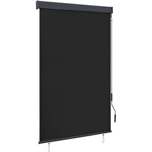 vidaXL Rolgordijn voor buiten 120x250 cm antraciet