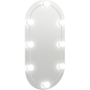 vidaXL-Spiegel-met-LED-verlichting-ovaal-80x40-cm-glas