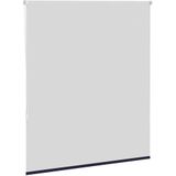 vidaXL Rolgordijn verduisterend 135x175 cm stofbreedte 131,6 cm blauw