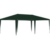 VidaXL Professionele Partytent 90 g/m² 4x6 m - Groen