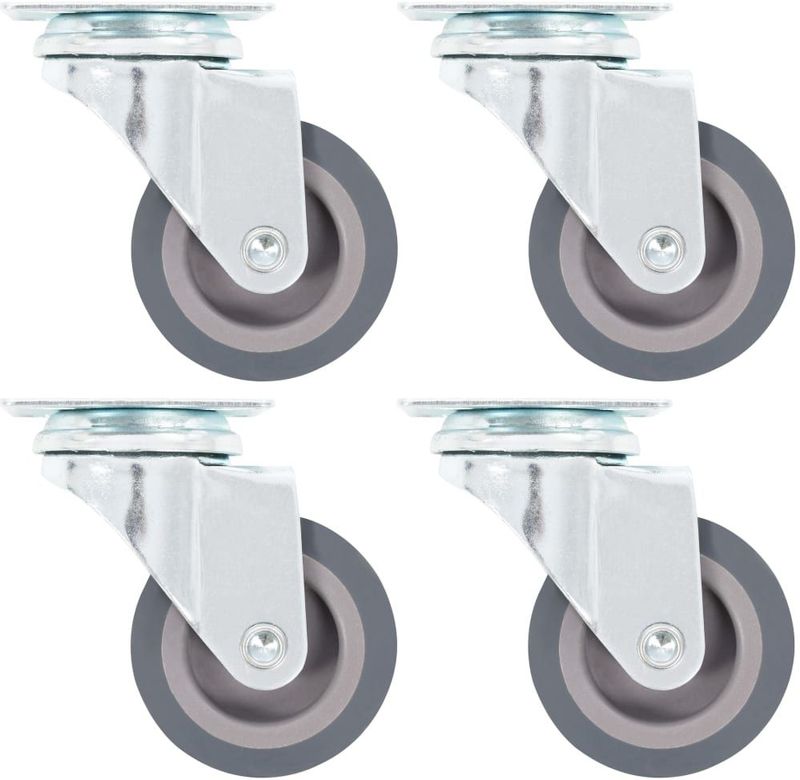 vidaXL Zwenkwielen 4 st 50 mm