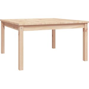 VidaXL Tuintafel 82,5x82,5x45 cm - Massief Grenenhout