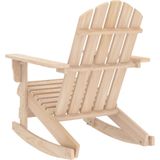 vidaXL Schommelstoel Adirondack massief vurenhout