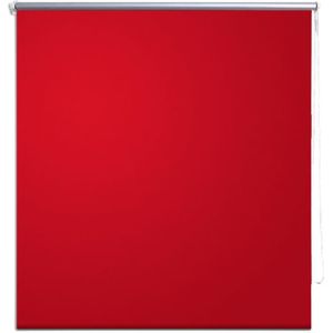 vidaXL Rolgordijn verduisterend 80 x 175 cm rood