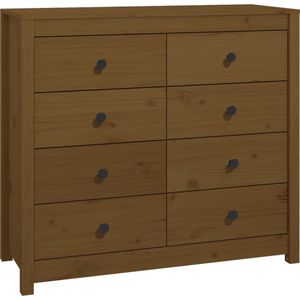 vidaXL-Dressoir-100x40x90-cm-massief-grenenhout-honingbruin