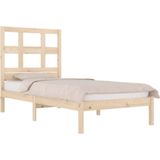 vidaXL - Bedframe - zonder - matras - massief - grenenhoutx190 - cm