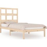 vidaXL - Bedframe - zonder - matras - massief - grenenhoutx190 - cm