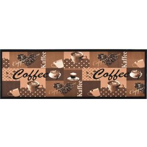 VidaXL-Keukenmat-wasbaar-Coffee-45x150-cm-bruin