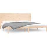 vidaXL Bedframe massief hout 180x200 cm