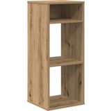 vidaXL Boekenkast 34x31x80 cm bewerkt hout artisanaal eikenkleur