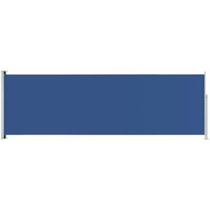 vidaXL Tuinscherm uittrekbaar 200x600 cm blauw
