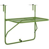 VidaXL-Balkontafel-60x40-cm-staal-groen