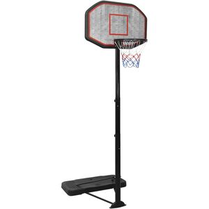 vidaXL Basketbalstandaard 258-363 cm polyetheen