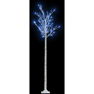 vidaXL Kerstboom wilg met 200 blauwe LED's binnen en buiten 2,2 m