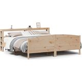 vidaXL Bedframe zonder matras massief grenenhout 180x200 cm