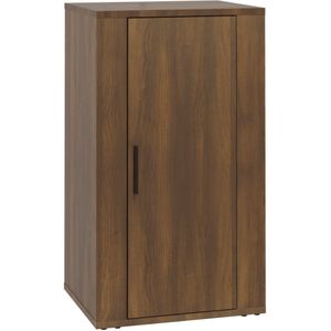 vidaXL Dressoir 40x33x70 cm bewerkt hout bruin eikenkleur