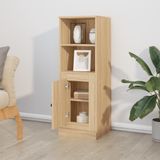vidaXL Hoge kast 36x35,5x103,5 cm bewerkt hout sonoma eikenkleurig