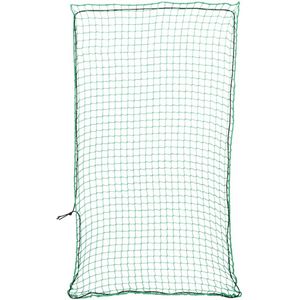 vidaXL Aanhangwagennet elastisch touw 2,7x1,5 m polypropeen groen