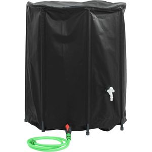 vidaXL Watertank met kraan opvouwbaar 1250 L PVC