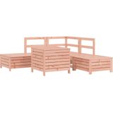vidaXL 6-delige Loungeset massief douglas vurenhout