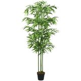 vidaXL-Kunstplant-bamboe-864-bladeren-180-cm-groen