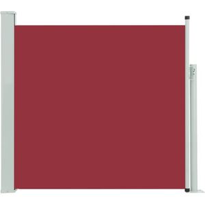 vidaXL Tuinscherm uittrekbaar 170x300 cm rood