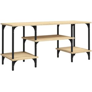 vidaXL-Tv-meubel-102x35x45,5-cm-bewerkt-hout-sonoma-eikenkleurig