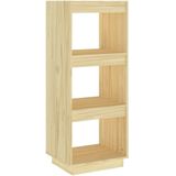 vidaXL Boekenkast / kamerscherm 40x35x103 cm massief grenenhout