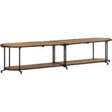 vidaXL - Tv-meubel - 200x42x40 - cm - massief - acaciahout