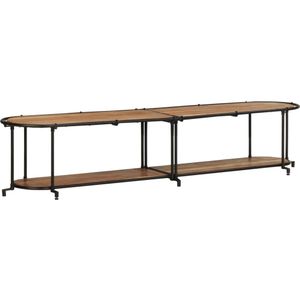vidaXL - Tv-meubel - 200x42x40 - cm - massief - acaciahout